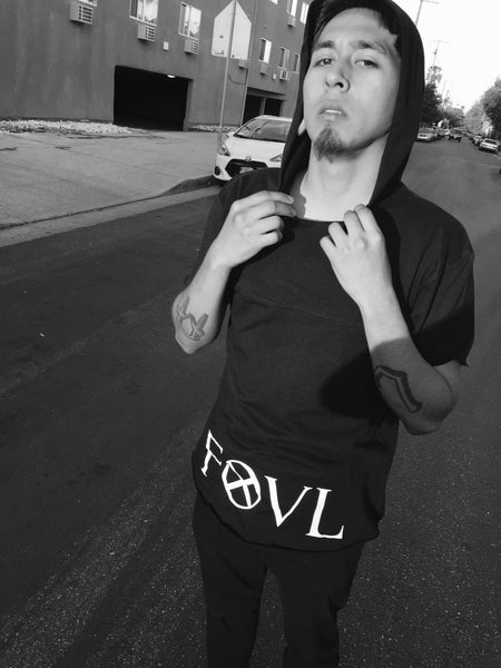 White on Black Fortvne Tee