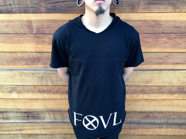 White on Black Fortvne Tee