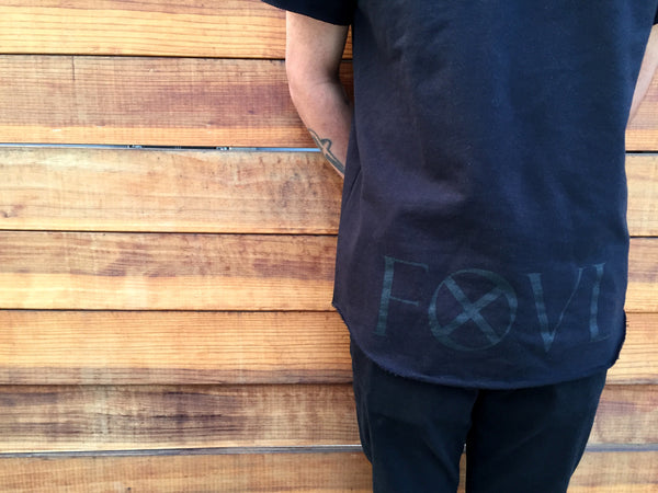 Black on Black Fortvne Tee